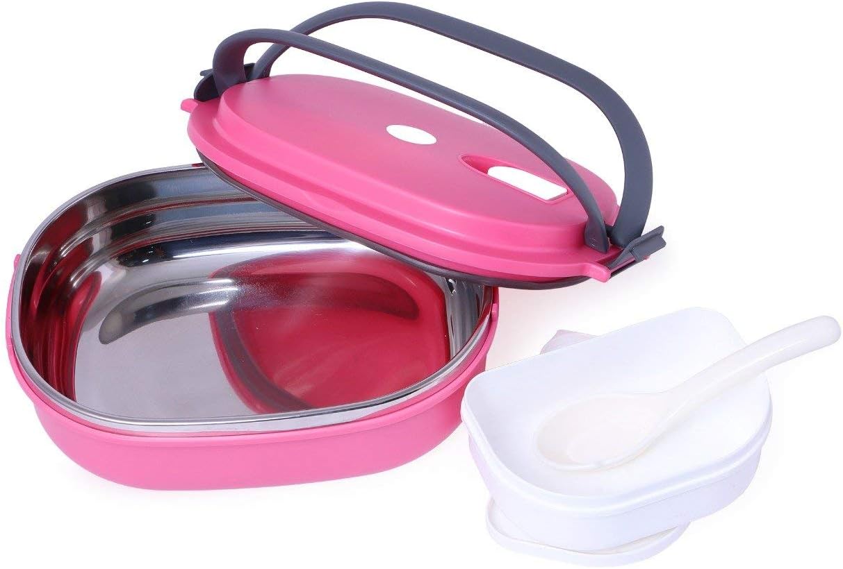 Buy Funeiko LeakProof Insulated Lunch Box Stainless Steel Tiffin Box for Office Men Single