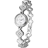 ADSBIAOYE Watches for Women Dainty Four Leaf Chain Bracelet Vintage Small Ladies Fashion Dress Quartz Watch Waterproof Luxury Gift Watch