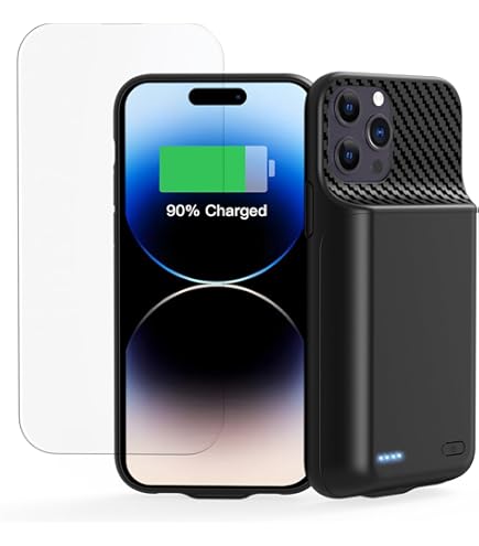 Amazon.com: Battery Case for iPhone 14 Plus, Upgraded 12000mAh