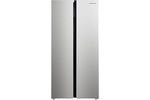 Hamilton Beach HBF2064 20.6 cu ft Counter Depth Full Size Refrigerator, Side Doors, Stainless