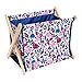 Everything Mary Deluxe Fold-Up Wooden Yarn Arts Caddy - Organization Storage for Knitting, Yarn, Crotchet - Yarn & Notions Organization - Tangle Free Yarn Caddy Bag Organizer for Tools & Travel