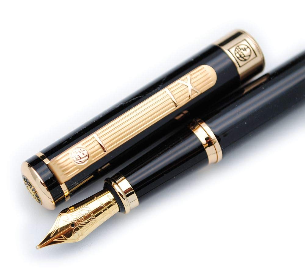 Picasso 902 Gentleman Collection Fountain Pen Original Packaging (Gold Clip, M Nib)