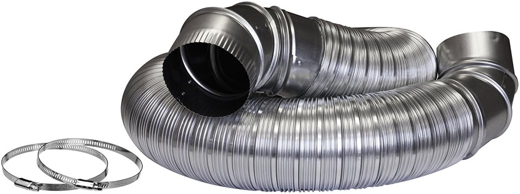 Dundas Jafine MFX48ULMK 4" X 8' All Metal UL Dryer Connection Kit