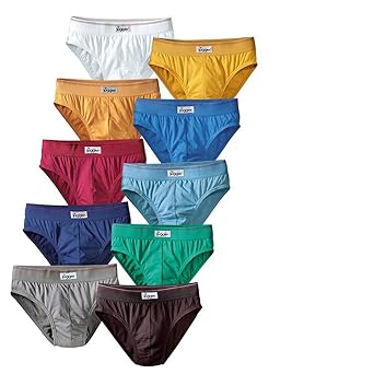Le Jogger Herren Slips,10er Pack, Unterhosen, Schlüpfer, Baumwolle, 320914