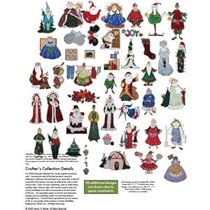 Amazon.com: MR & MRS CLAUS OESD Embroidery Machine Designs CD