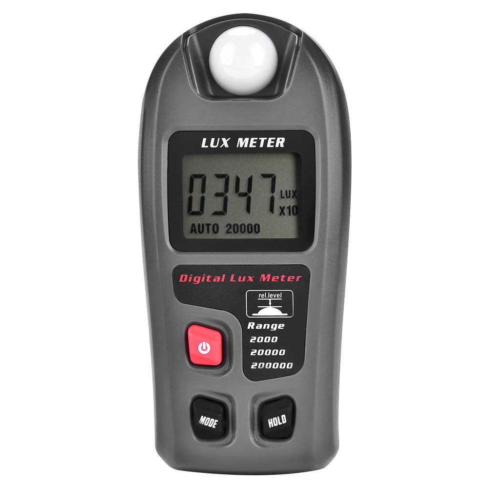 Lux Meter, MT-30 Digital Environmental Testing MT-30 Digital Light Meters with LCD Display Illuminometer