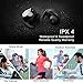Bluetooth Earbuds, Secure Fit True Wireless Earbuds with Built-in Mic and Charging Case for Driving & Sports, Superior Sound IPX4 Waterproof for iPad/iPhone/Smartphone/Laptop and More