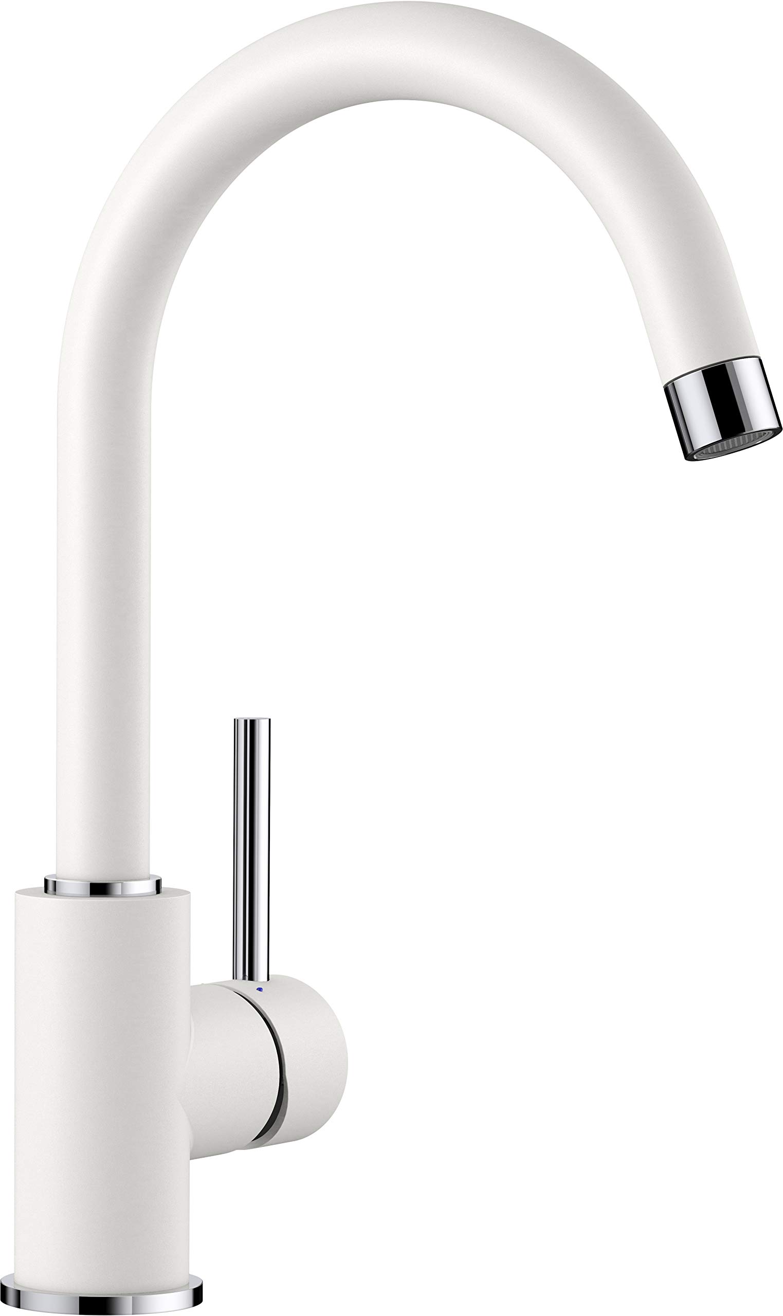 BLANCO MIDA-S 519418, Silgranit White, High Pressure Mixer Tap — image 1