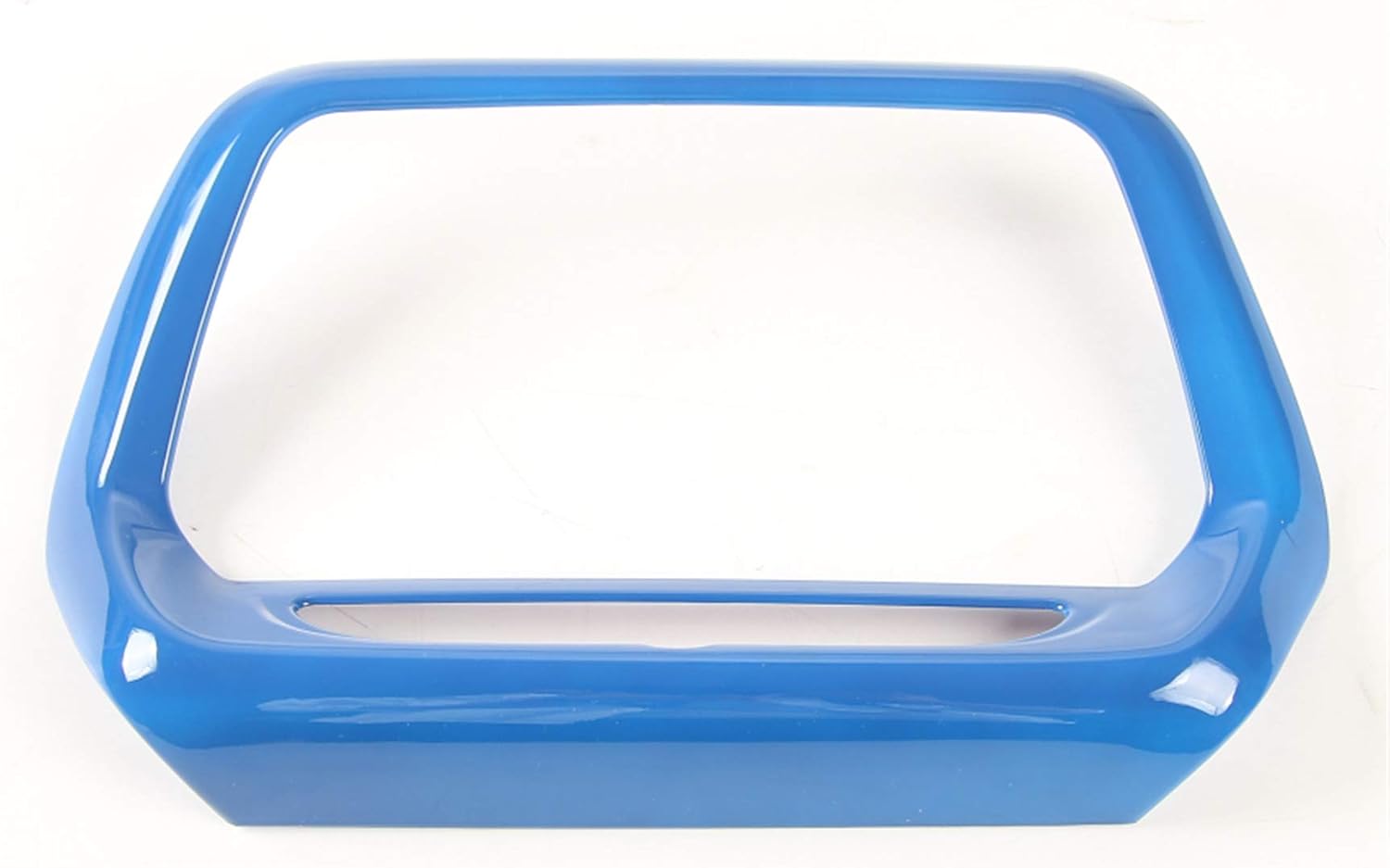 hors ABS Dashboard Display Media Screen Panel Frame Cover Trim Cap Accessories Styling Anti Scratch Protection Decoration for Bumblebee Chevrolet Camaro SS RS LT ZL1 2017+ (8", Blue)