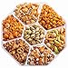 Nut Haven Gourmet Assorted Chocolate Gift Basket/Box ~ Variety of 7 Section Chocolate Tray ~ Great for: Christmas, Holiday, Birthday, Corporate, Thank You, Men & Women, Snack ~ Prime (party mix)