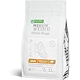 Nature's Protection Superior Care White Dogs Grain-Free Dry Dog Food - High Protein, Tear Stain Dog Food for Small & Mini Breeds Light Coated Adult Dogs, Fresh Pet Meal, Lamb, 3.3 lb
