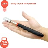 Toolwiz Magnetic Telescoping Pickup Tool 8 lb, 7.7-32 inch, LED Light view 4