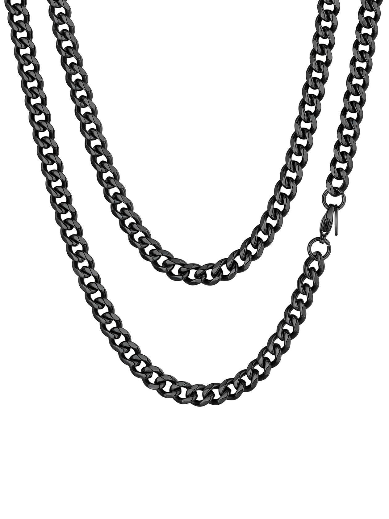 Gold Plated Cuban Link Chain for Men Choker Mens Necklace Chain