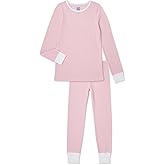 Fruit of the Loom Girls' Waffle Thermal Underwear Set (14-16, Polar Pink)