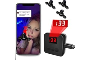 ANNRYBOR Auto Clicker for iPhone iPad, Adjustable Automatic Physical Tapper,Phone Screen Device Speed Clicker for Android IOS, Simulated Finger Continuous Clicking, Suitable for Games,Reward Tasks（1 Second Fastest 33 Times）