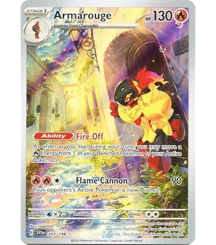 Amazon.com: Pokemon - Ceruledge 197/191 - Surging Sparks