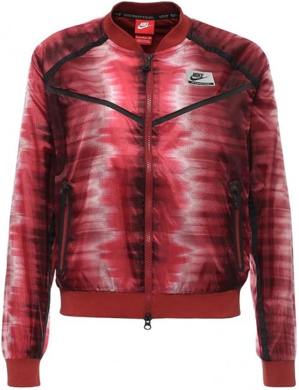 nike leather bomber jacket
