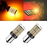 2Pack 1157 LED Brake Light Bulb, 12V-24V BAY15D