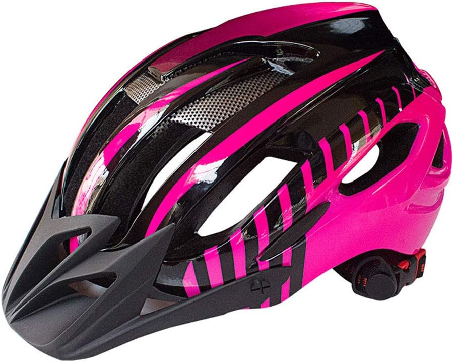 pink mountain bike helmet