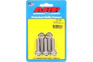 ARP 6131250 Stainless Steel 3/8-16 12-Point Bolts - Pack of 5