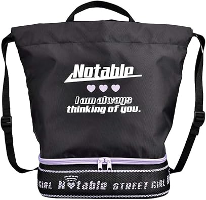 Amazon ナップサック 子供 かわいい 撥水 リュック 軽い 2層式 小学生 プールバッグ キッズ 中学生 体操服入れ 女の子 おしゃれ ロゴ 体操服袋 通学 Hauhau ハウハウ シューズ バッグ