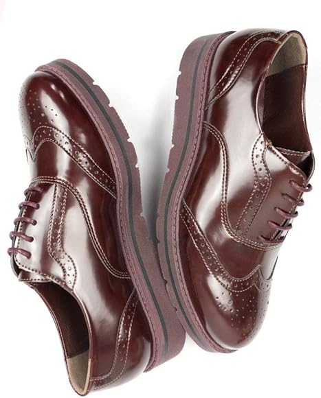 womens flatform brogues