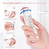 Paonies Ear Nose Hair Trimmer Clipper IPX7 Waterproof Dual Edge Blades view 5