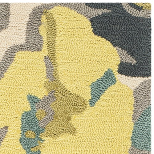 Safavieh Four Seasons Collection FRS437B Hand-Hooked Ivory Indoor/ Outdoor Runner (2' x 6')