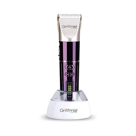Groomiist Platinum Series Cordless Beard Trimmer PT-06 (Purple & Ivory)