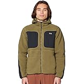 Mountain Hardwear Men's HiCamp Fleece Hoody for Hiking, Travel, Backpacking, and Everyday Wear