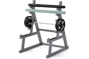 Squat Rack Pen Holder, Squat Rack Office Decor Mini Barbell Rack Pen Holder Desktop Squat Rack Pen Holder with Weights & Barb