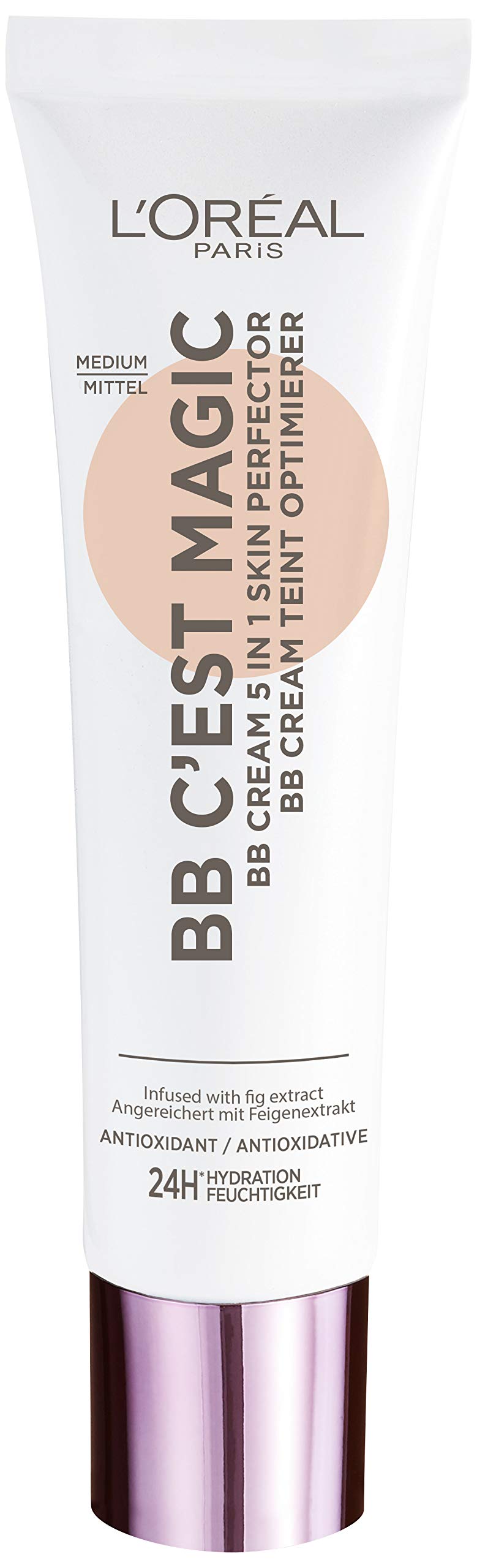 LOréal Paris BB Cest Magic Remedy, Blemish Balm Cream (BB Cream) for a natural-looking complexion, moisturizing, 30 ml (pack of 3)