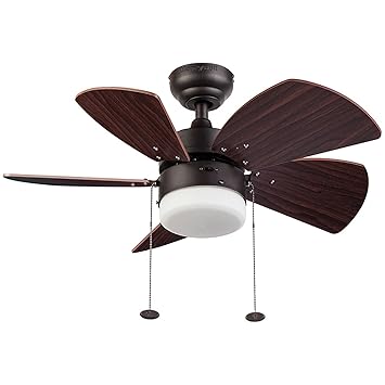 3 Speed Reversible Motor 30 Honeywell Lenox Ceiling Fan Bronze
