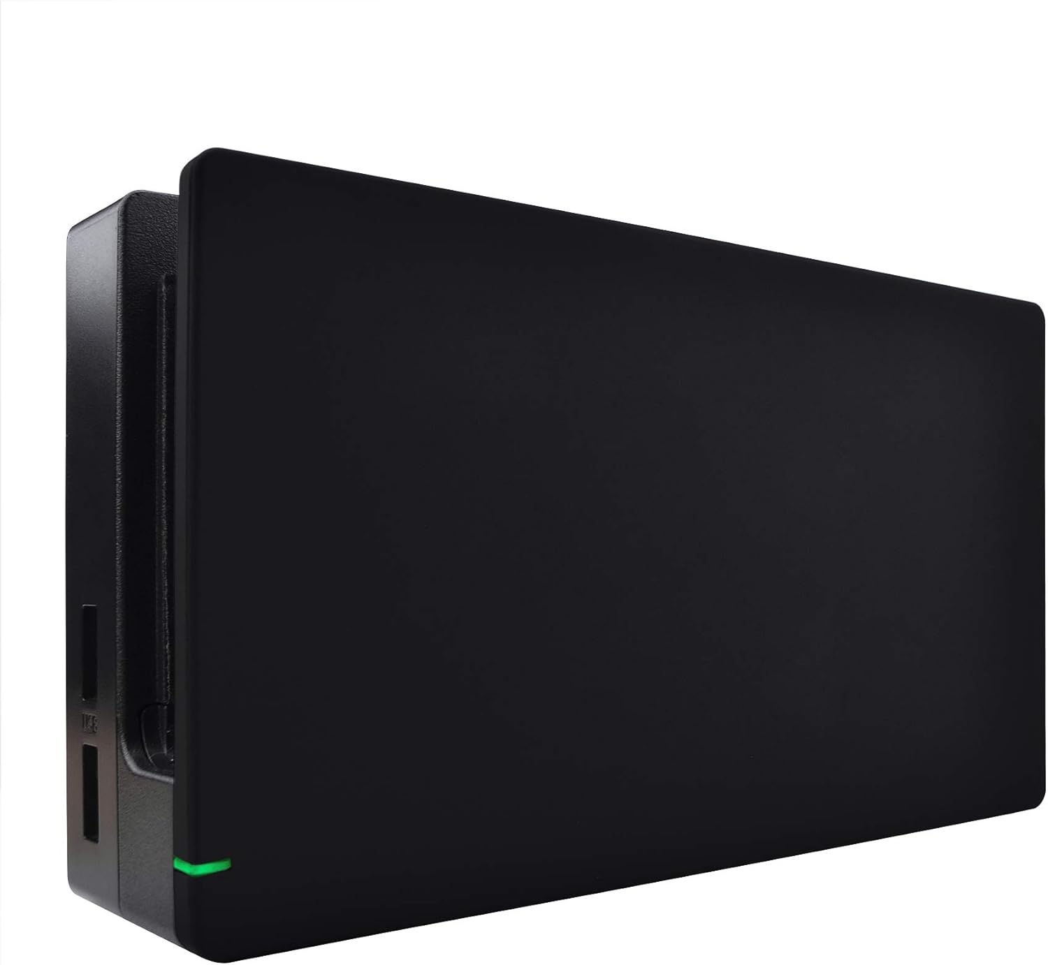 eXtremeRate Black Custom Faceplate for Nintendo Switch Charging Dock, Soft Touch Grip DIY Replacement Housing Shell for Nintendo Switch Dock - Dock NOT Included: Computers & Accessories