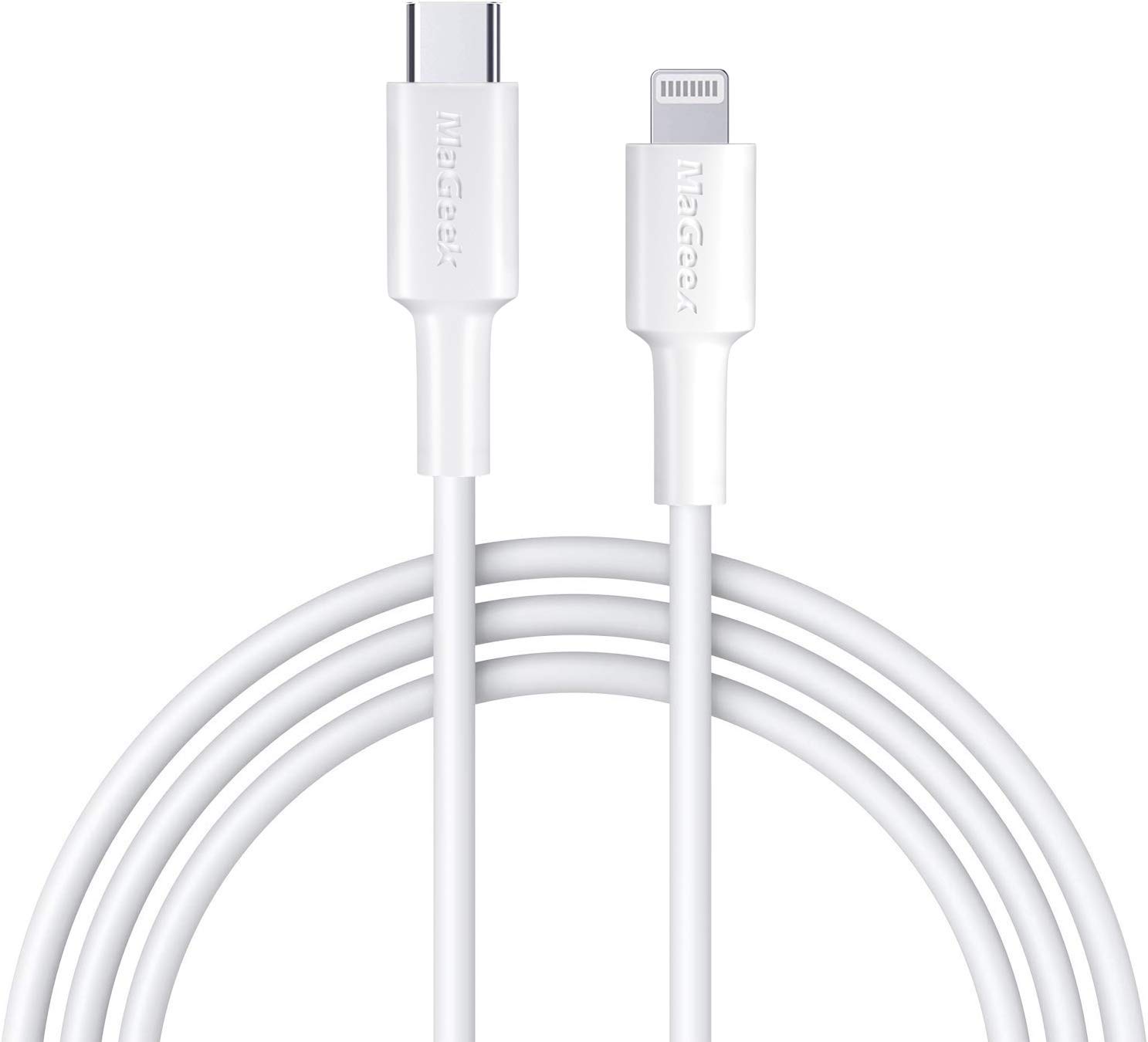 MaGeek USB C to Lightning Cable 1.8m, [Apple MFi Certified] 1.8 Meters Long PD Fast iPhone Charger Cable for iPhone 14/13/12/11/X/XS/8 Plus, iPad, Supports USB Power Delivery (PD)