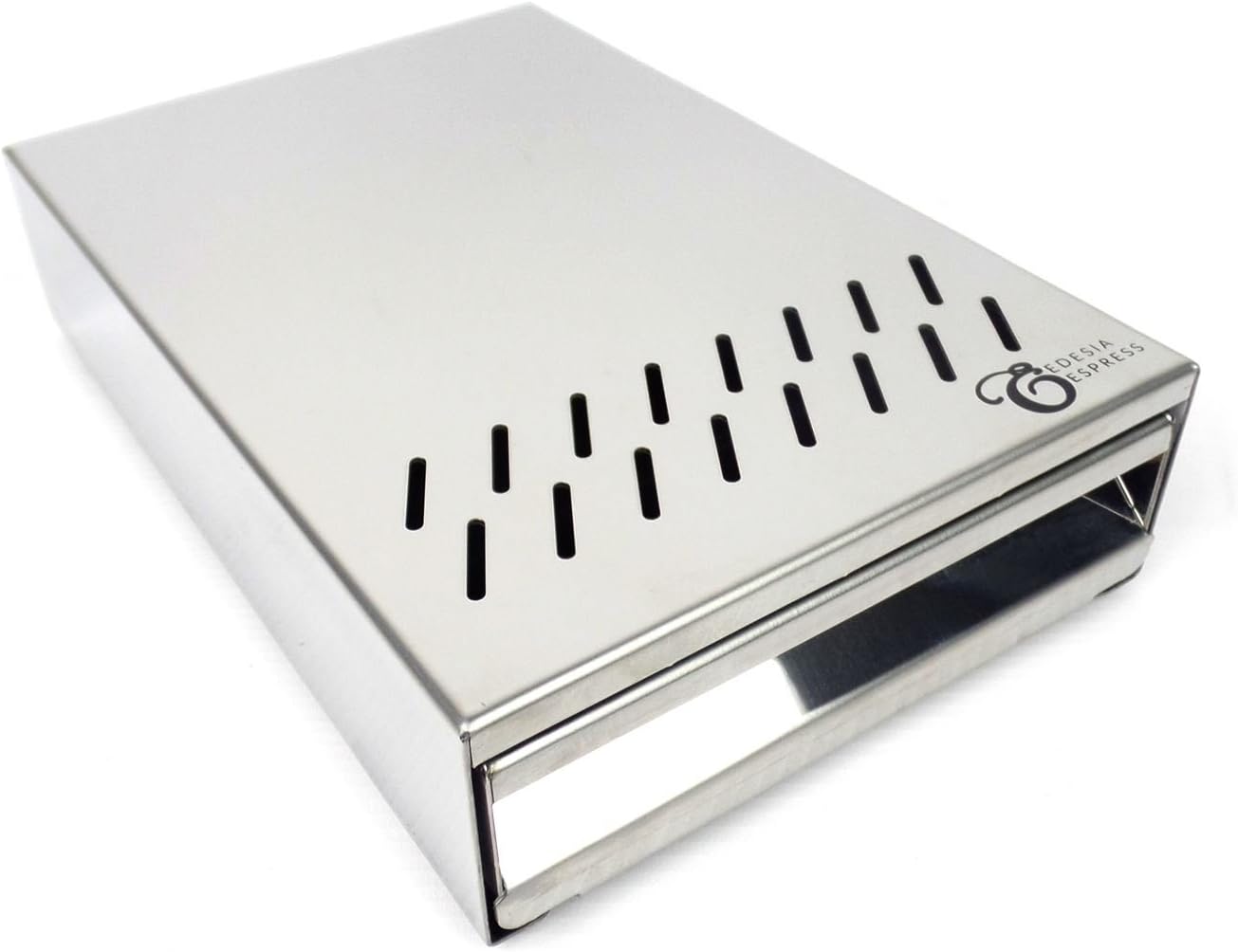 Under Grinder Espresso Coffee Knock Drawer - 140 x 240 x 55mm - by EDESIA ESPRESS