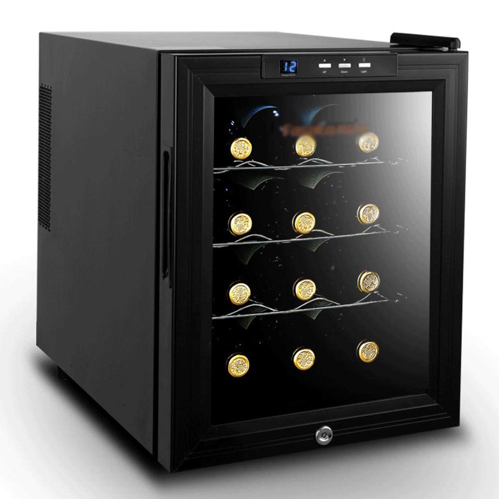 JJSFJH Termoeléctrica Enfriador de Vino/Chiller Mostrador Rojo y ...