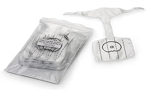 Prestan PP-ILB-50 Professional Infant Face-Shield Lung-Bag (Pack of 50)