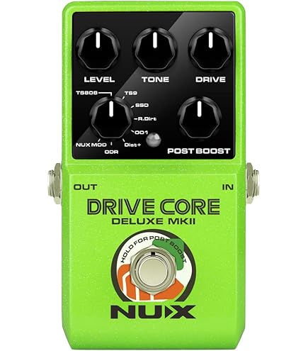 Amazon.com: NUX Metal Core Deluxe MKII High Gain Preamp Pedal with