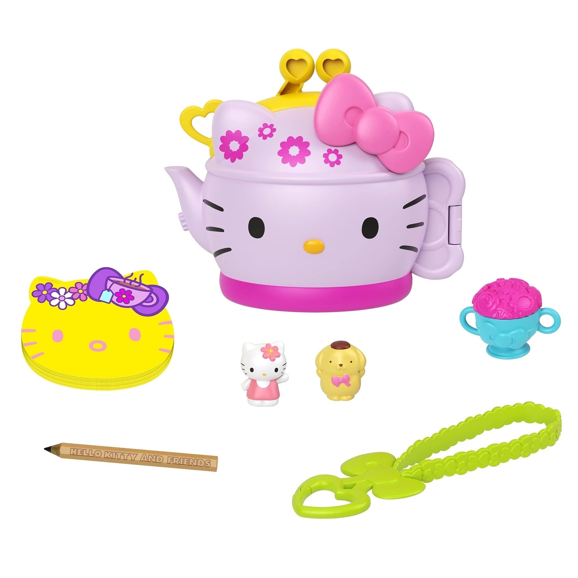 Hello Kitty Sanrio GVB31 Hello Kitty and Friends Minis Tea Party Playset