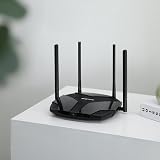MERCUSYS MR80X Dual Band WiFi 6 Router AX3000 4 High Gain Antennas view 3