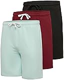 Real Essentials 3 Pack: Shorts Mens Gym Casual