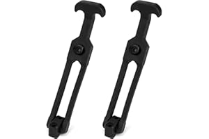 QWORK Rubber Flexible T-Handle Draw Latches, 2 PCS 8" Latch for for Golf Carts and Toolboxes