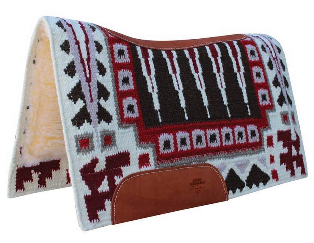 Professional S Choice 30x34 Good Medicine Scarlett Warbird Saddle Pad