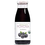 POMONA Organic Pure Blackberry Juice, Cold Pressed Organic Juice, Non-GMO, No Sugar Added, Not from Concentrate, Gluten Free,