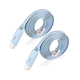 USB to RJ45 Console Cable 2pack, Essential Tool for