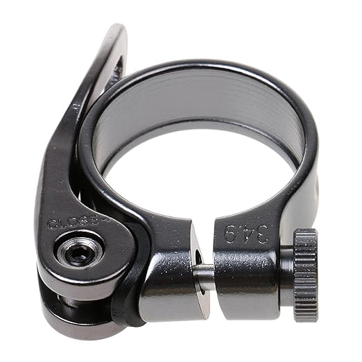 YATINGZHANG Sattelklemme 31,8 Mm - Doppelschichtklemme Für Fahrrad Sattelstützen