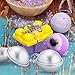 Caydo 3 Sets of Metal DIY Bath Bomb Mold 2.37 Inch for Crafting Your Own Fizzles