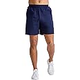 Hanes Men's Originals Cotton Shorts with Pockets, Pull-On Jersey Gym Shorts, 7