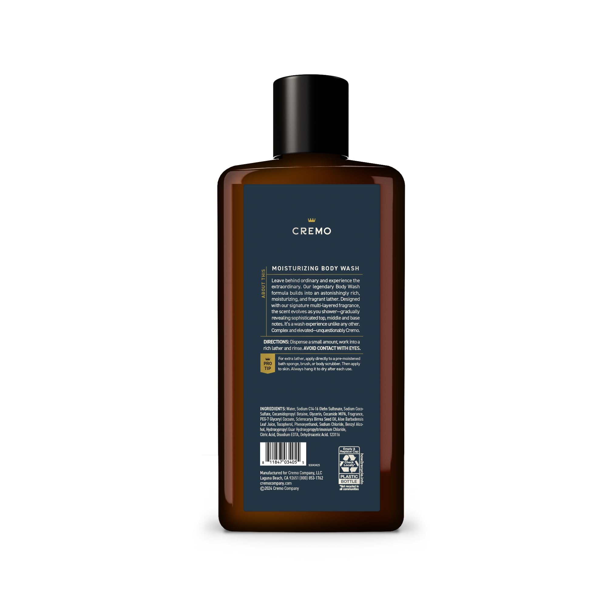 Cremo Palo Santo Body Wash for Men - Woody & Warm - 30ml 7